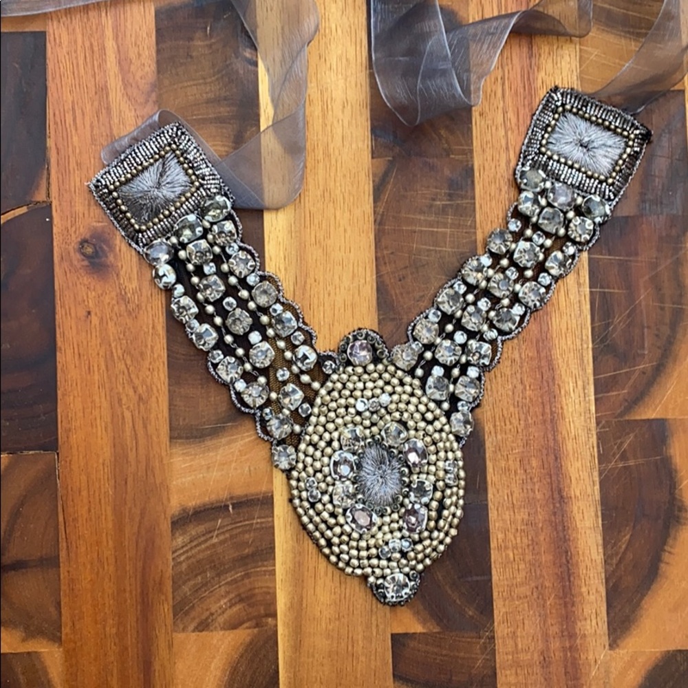 Beaded Bib Necklace